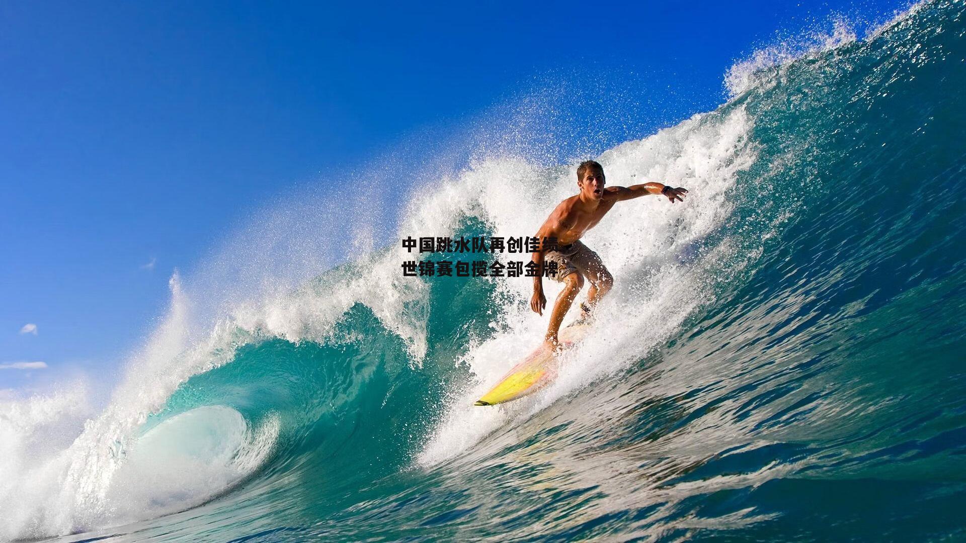 中国跳水队再创佳绩，世锦赛包揽全部金牌